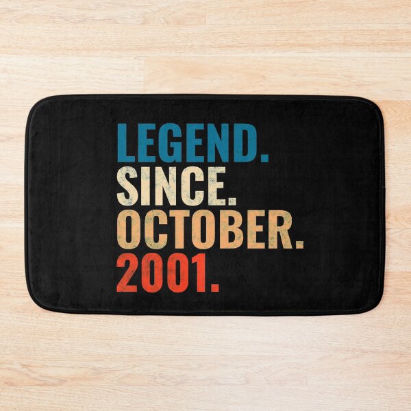 Item preview, Legend Since October 2001 Retro Vintage designed and sold by Teelogic.