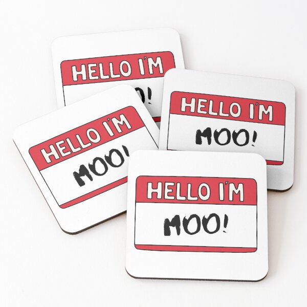 Item preview, Hello I'm Moo! designed and sold by Whimsical Wenli.