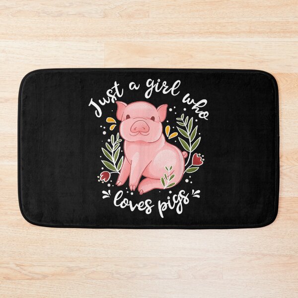 Item preview, Just Girl Who Loves Pigs - Pig Lovers Design designed and sold by danieljames11.