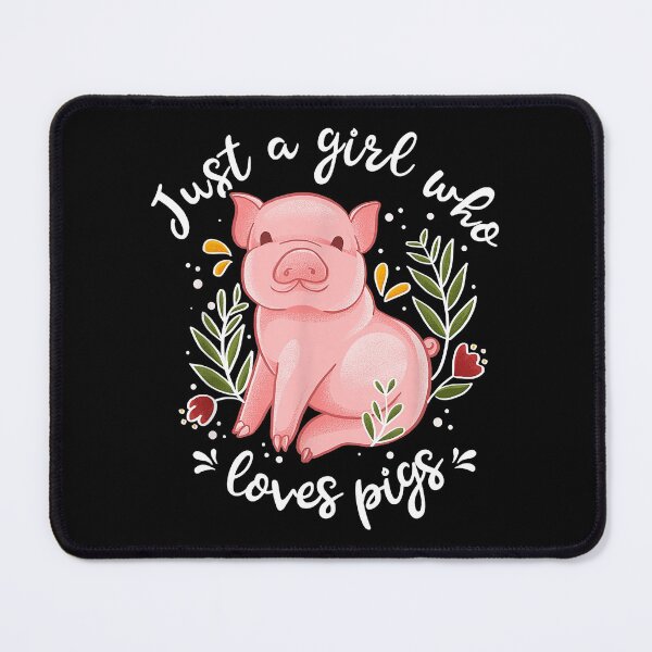 Item preview, Just Girl Who Loves Pigs - Pig Lovers Design designed and sold by danieljames11.