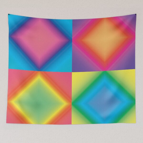 Item preview, Multicolored Rhombuses designed and sold by Pavnud.