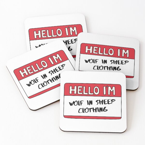 Item preview, Hello I'm Wolf in Sheep Clothing designed and sold by Whimsical Wenli.