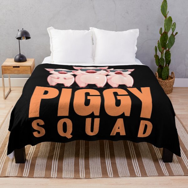 Item preview, Piggy Squad Funny Pig designed and sold by danieljames11.