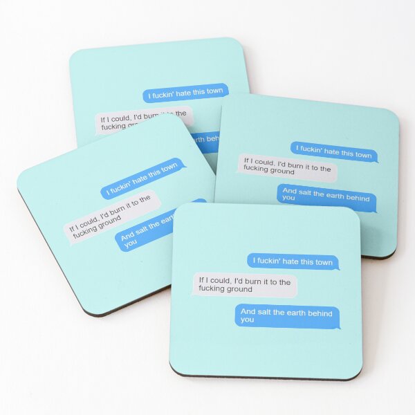 Item preview, I Fucking Hate This Town- Euphoria Rue Quote   designed and sold by PinkStoreIDUS.