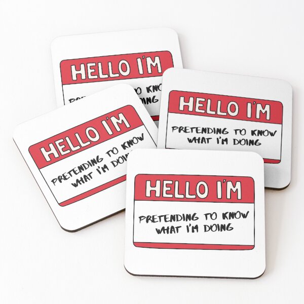 Item preview, Hello I'm Pretending To Know What I'm Doing designed and sold by Whimsical Wenli.