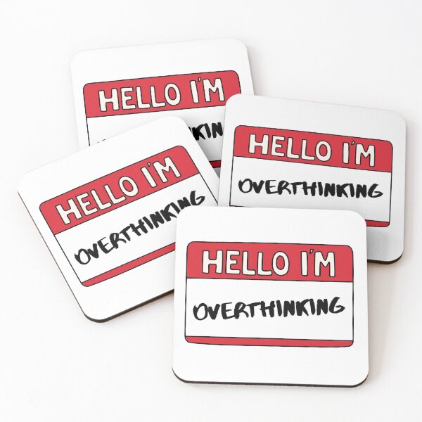 Item preview, Hello I'm Overthinking designed and sold by Whimsical Wenli.