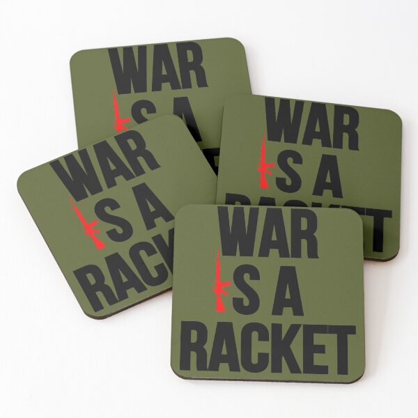 Item preview, War is a Racket. designed and sold by Frenchie Fever.