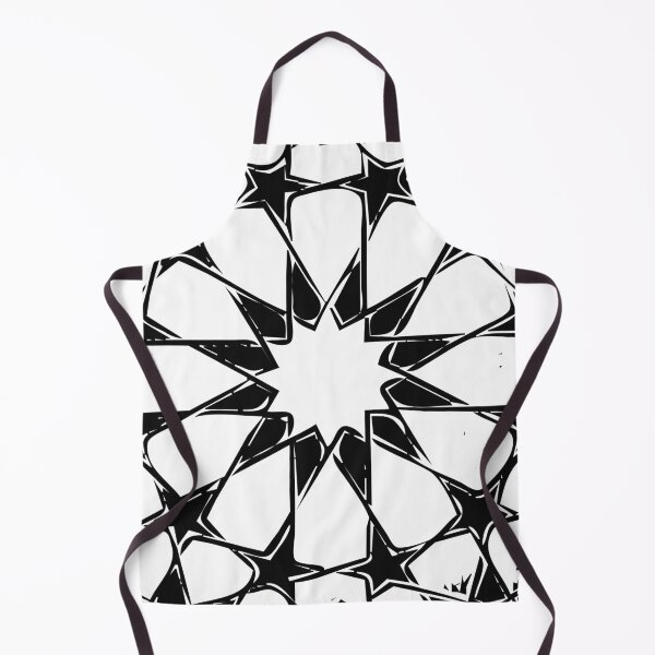 Item preview, geometric pattern white shade with black background designed and sold by Md Rashid Hasan.