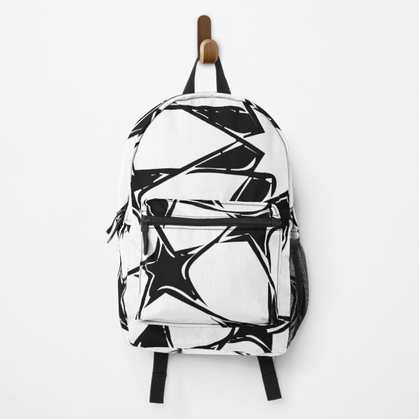 Item preview, geometric pattern white shade with black background designed and sold by Md Rashid Hasan.