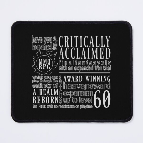 Item preview, Have you heard of the critically aclaimed mmorpg final fantasy xiv   designed and sold by MaivesCoShop.