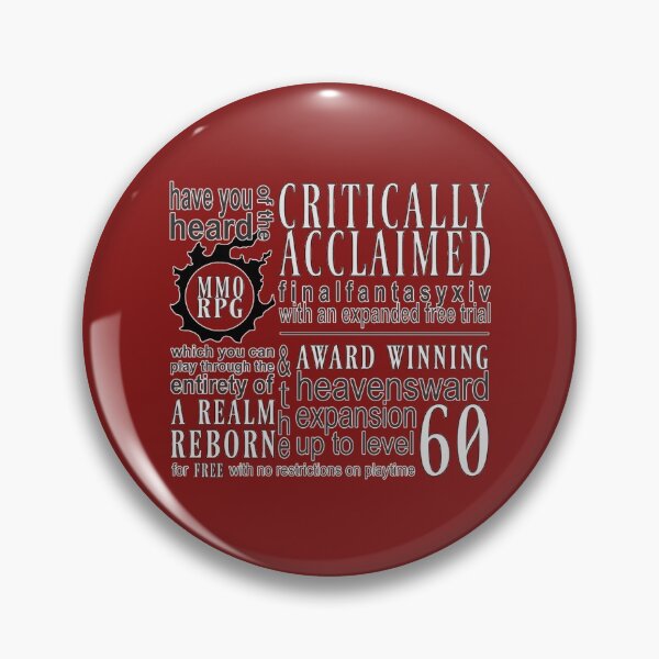 Item preview, Have you heard of the critically aclaimed mmorpg final fantasy xiv   designed and sold by MaivesCoShop.