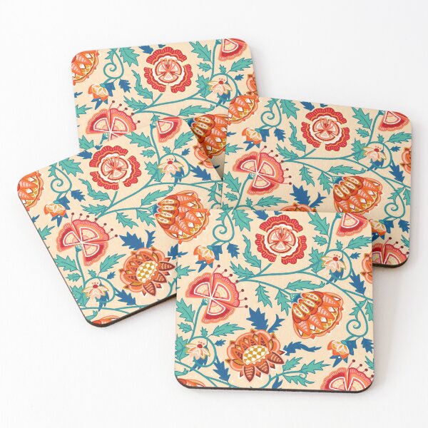 Item preview, Modern Indian Chintz - Vintage Hue designed and sold by TigaTiga.