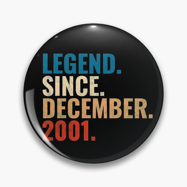 Item preview, Legend Since December 2001 Retro Vintage designed and sold by Teelogic.