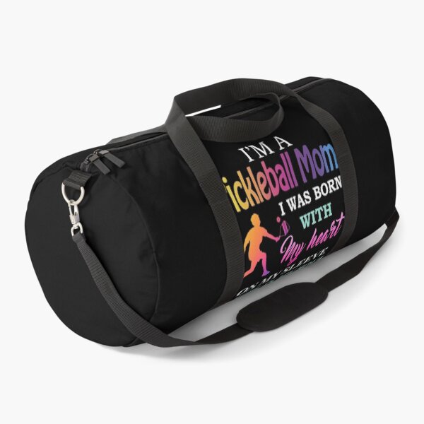 Item preview, I am a Pickleball Mom - I Was Born with my heart on my sleeve, a fire in my soul, and a mouth designed and sold by Chapman88.