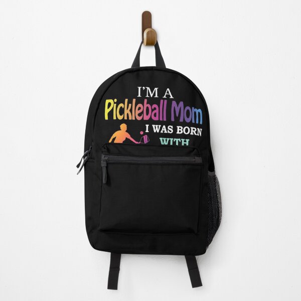 Item preview, I am a Pickleball Mom - I Was Born with my heart on my sleeve, a fire in my soul, and a mouth designed and sold by Chapman88.