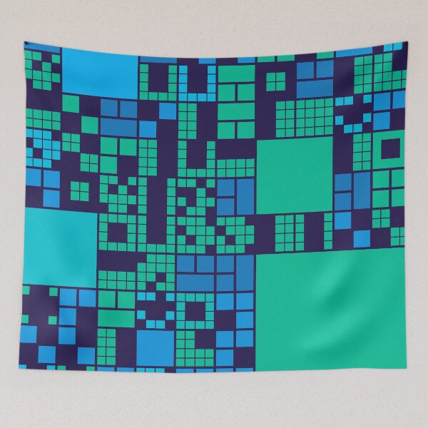 Item preview, Squares 1 designed and sold by genpythonart.