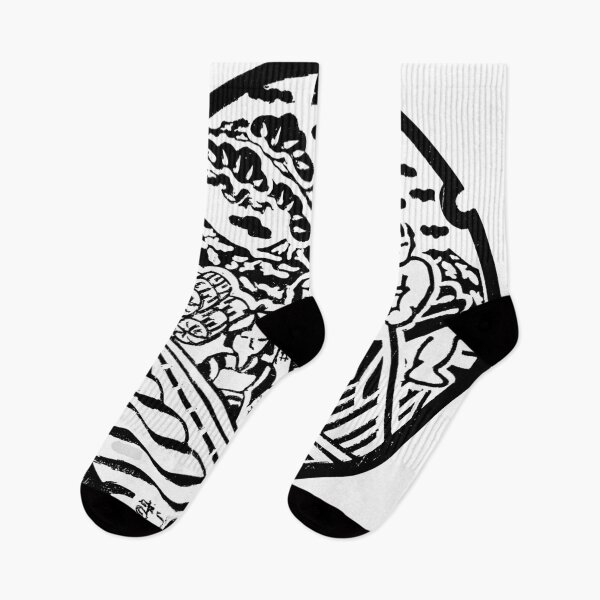 Item preview, Geisha in boat crossing river depicted on manhole in Japan - Black designed and sold by mattraski.