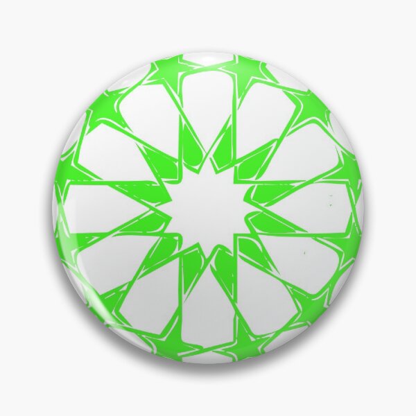Item preview, geometric pattern white shade with green background designed and sold by Md Rashid  Hasan.
