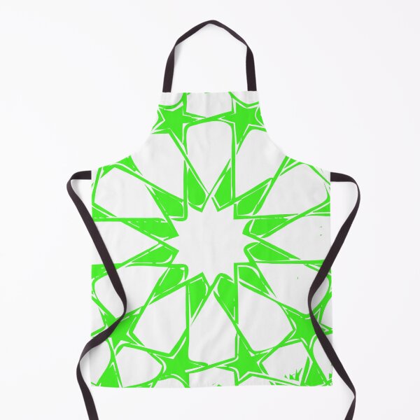 Item preview, geometric pattern white shade with green background designed and sold by Md Rashid Hasan.