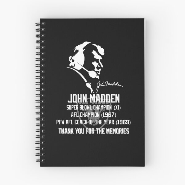 Item preview, John Madden Raiders Legend Tribute Thank You For The Memories RIP T-shirt designed and sold by Chambers-Avara.