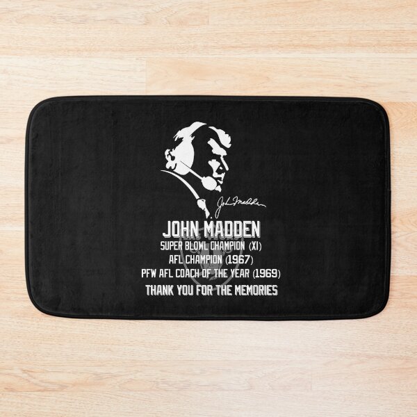 Item preview, John Madden Raiders Legend Tribute Thank You For The Memories RIP T-shirt designed and sold by Chambers-Avara.