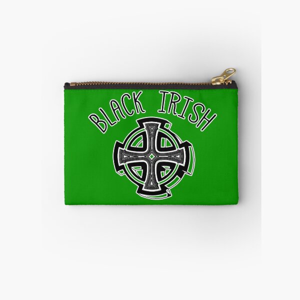 Item preview, BLACK IRISH WITH CELTIC CROSS designed and sold by Greenbaby.