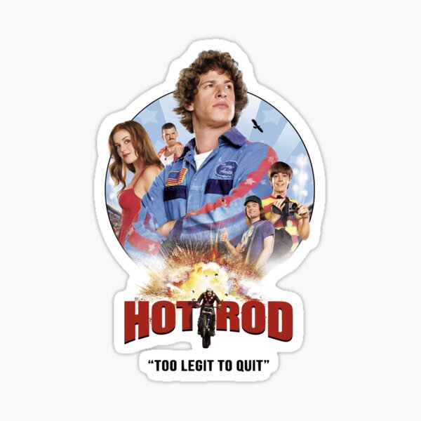 Vista previa del artículo con la obra «Película Hot Rod Andy Samberg», diseñado y vendido por AllanNone68.