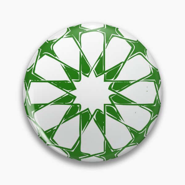 Item preview, geometric pattern white shade with green background designed and sold by Md Rashid  Hasan.