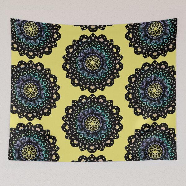 Item preview, Watercolor Mandala  designed and sold by TangleBoBangle.