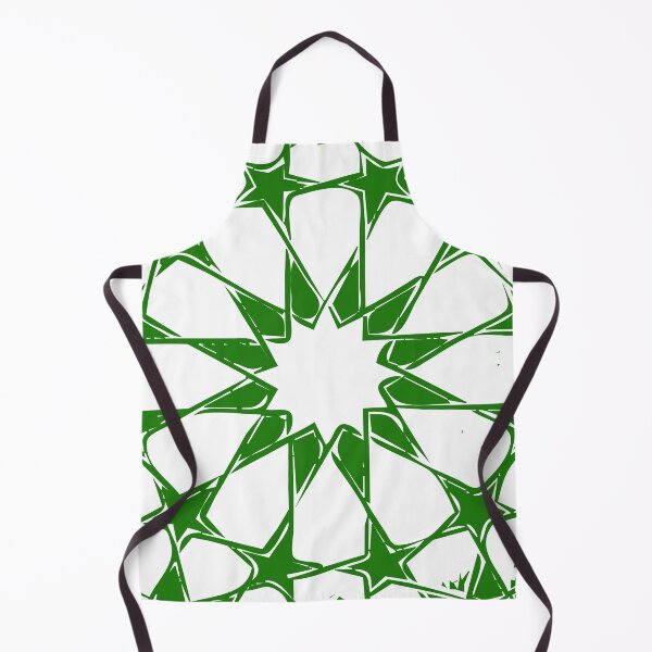 Item preview, geometric pattern white shade with green background designed and sold by Md Rashid Hasan.