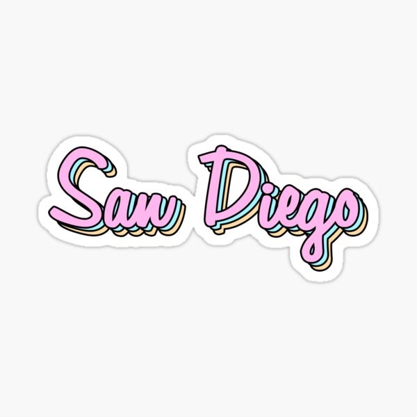 san diego Sticker