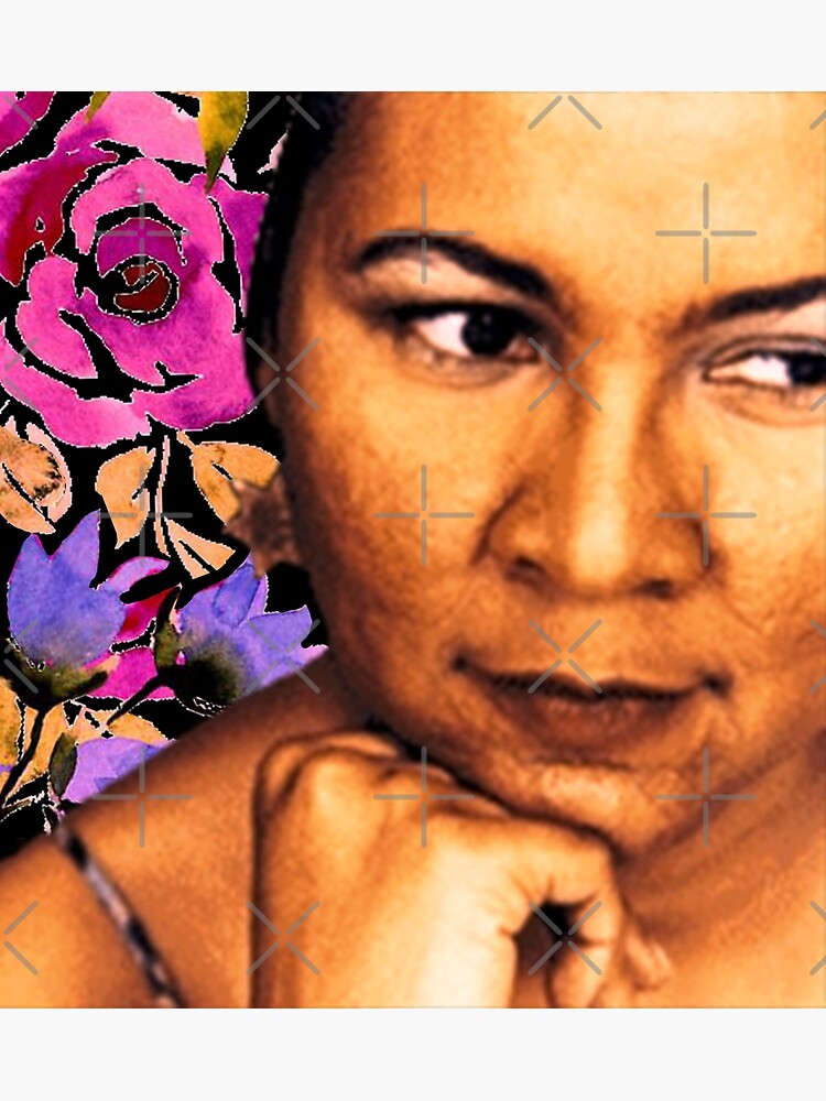 "Bell hooks" Poster for Sale by Boumehraz Redbubble