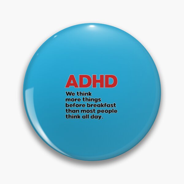 Item preview, ADHD awareness Sticker designed and sold by LudwigHeidenrei.