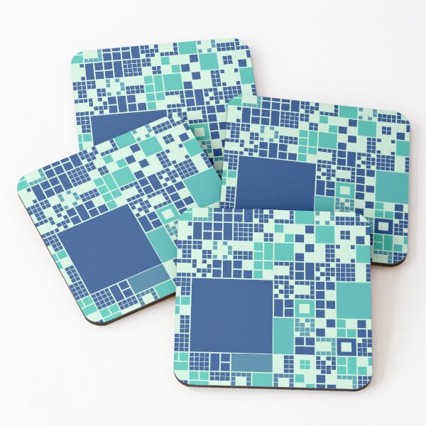 Item preview, Squares 5 designed and sold by genpythonart.