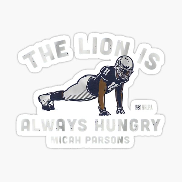 Micah Parsons push ups Essential T-Shirt.png Sticker for Sale by  Connienderson