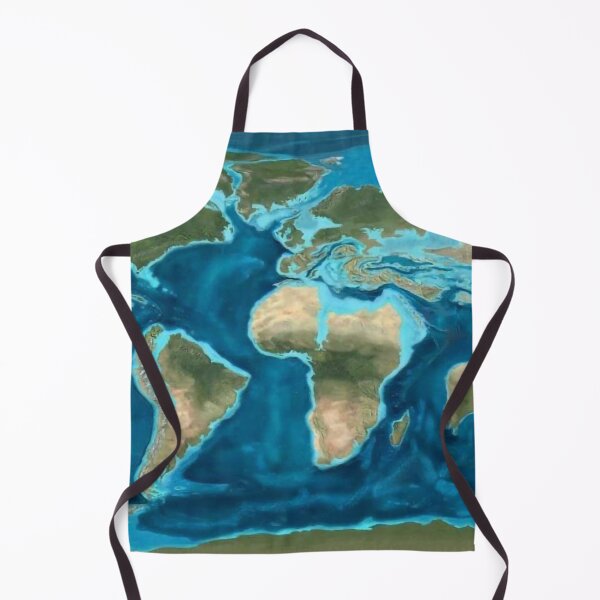 Item preview, Map of the earth 65 million years ago designed and sold by Pavnud.