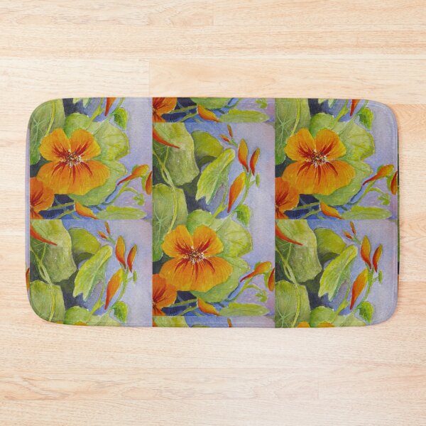 Item preview, Nasturtiums 4 Watercolour Painting designed and sold by Heatherian.