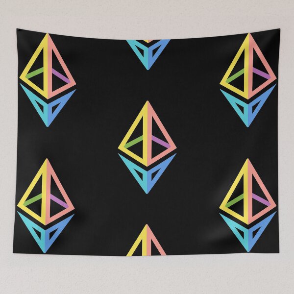 Item preview, Ethereum cryptocurrency - Ethereum Eth Logo designed and sold by ArtbyJamasin.
