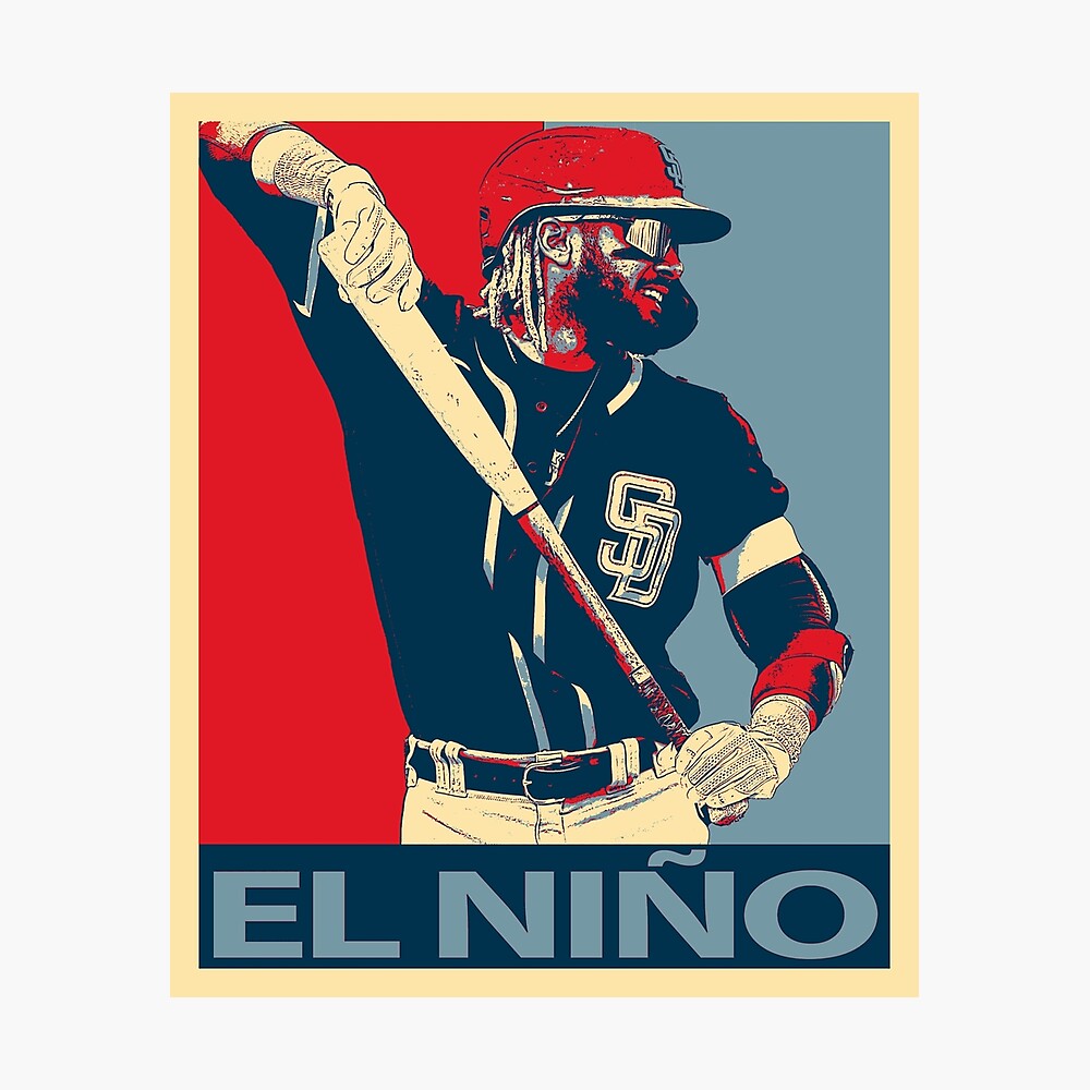 GOLD Fernando Tatis Jr El Nino Padres AIR T-shirt YOUTH SMALL 