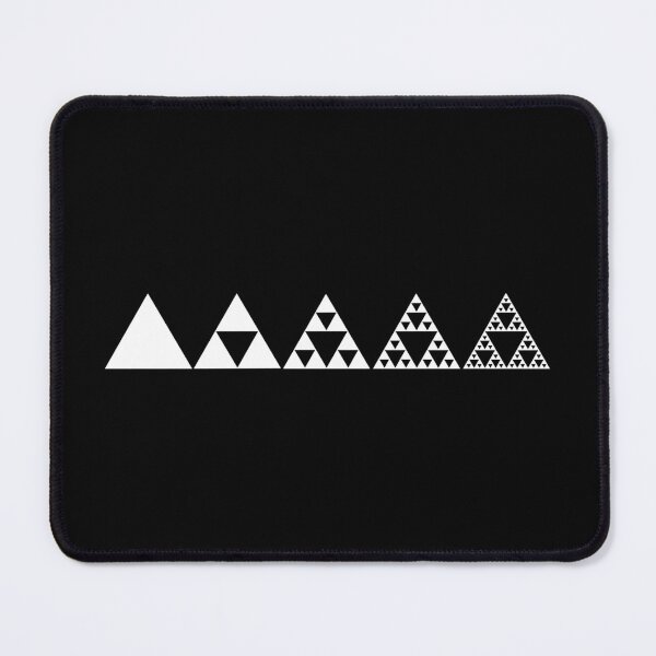 Item preview, Sierpinski, Triangle, Mathematics, Fractal, Math, Geometry designed and sold by nitty-gritty.