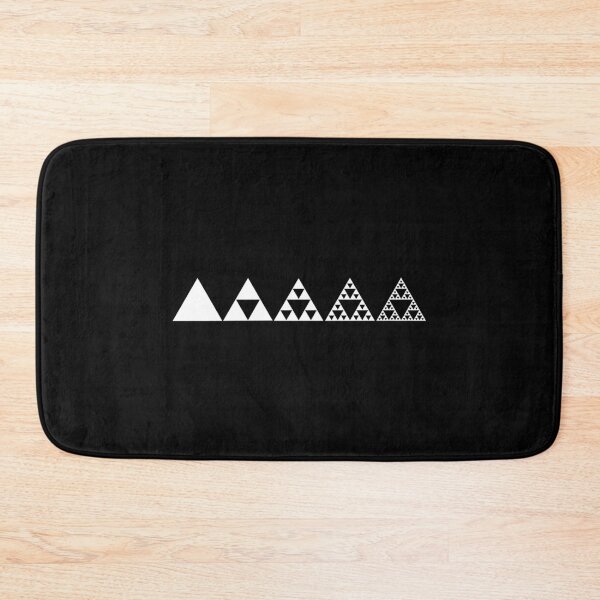 Item preview, Sierpinski, Triangle, Mathematics, Fractal, Math, Geometry designed and sold by nitty-gritty.