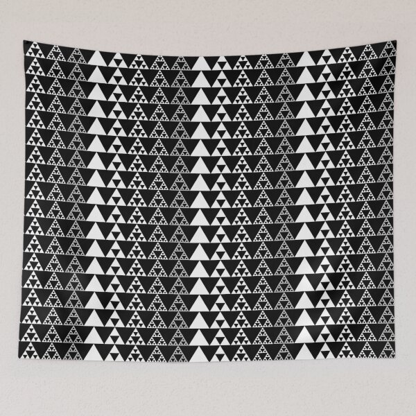 Item preview, Sierpinski, Triangle, Mathematics, Fractal, Math, Geometry designed and sold by nitty-gritty.