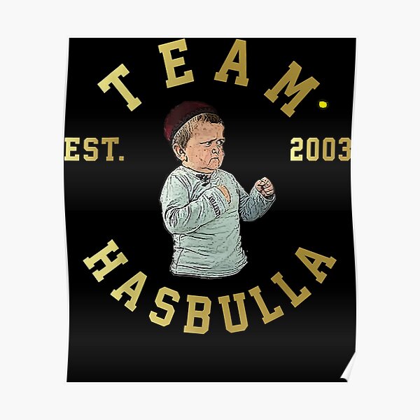 Hasbulla Magomedov Team Mma Hasbulla Fight Meme Essential Poster