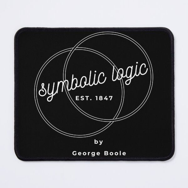 Item preview, symbolic logic by George Boole designed and sold by arkantus.