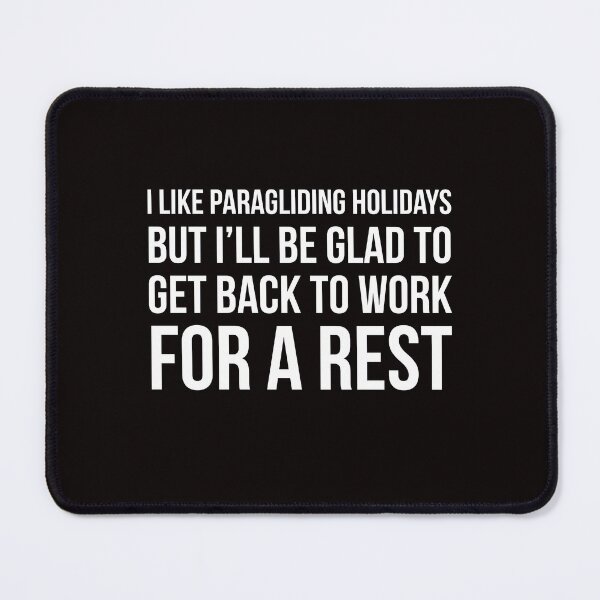 Item preview, Paragliding Holidays designed and sold by Slogans4u.