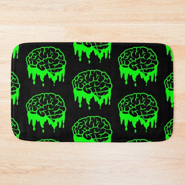 Item preview, green brain dripping goo designed and sold by SevLovesLily.