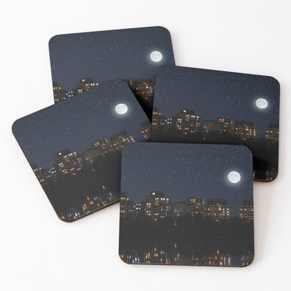 Item preview, Bucharest moolight. Beautiful night reflection designed and sold by D/Art ⭐⭐⭐⭐⭐.