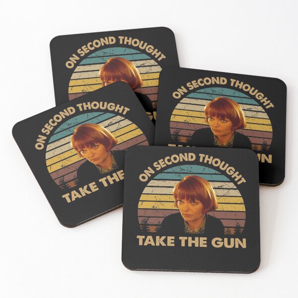 Item preview, On sencond thought take the gun poster designed and sold by Cardoso1106.