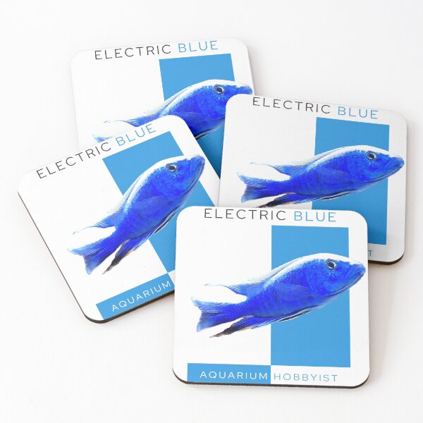 Item preview, Electric Blue Cichlid  designed and sold by GFishy.