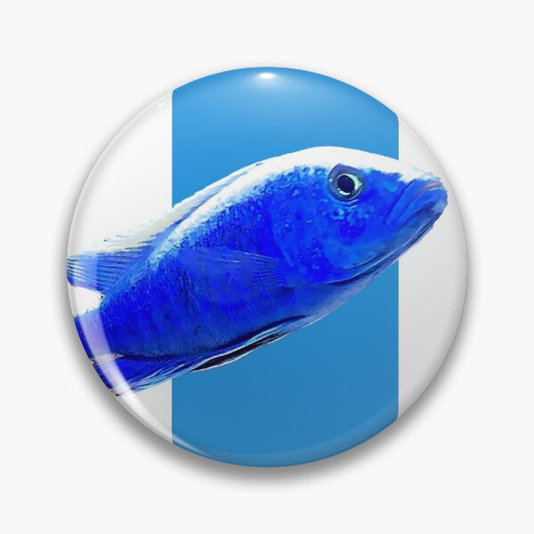 Item preview, Electric Blue Cichlid  designed and sold by GFishy.
